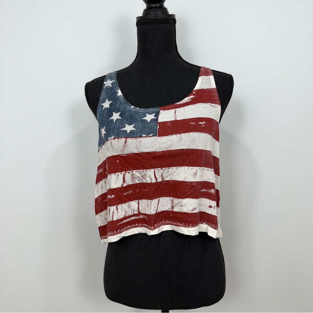 American Flag Tank Top